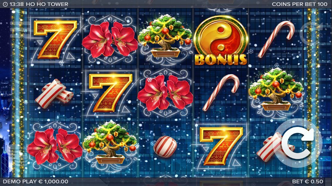 Ho Ho Tower Slot Gameplay