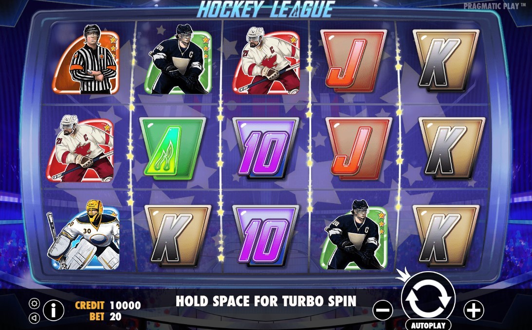 Hockey League Slot Gameplay