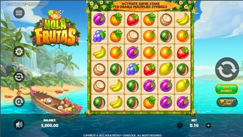 Hola Frutas Slot Gameplay