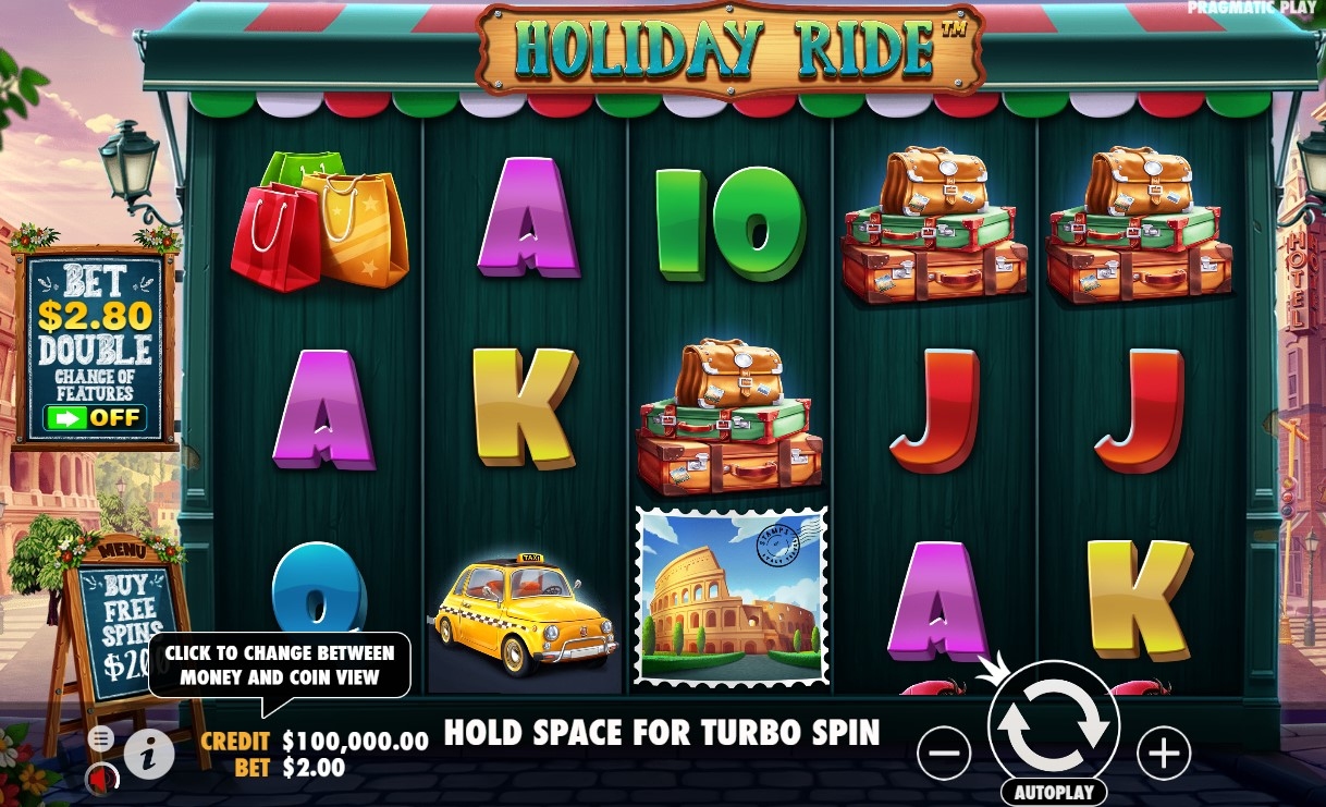 Holiday Ride Slot Gameplay
