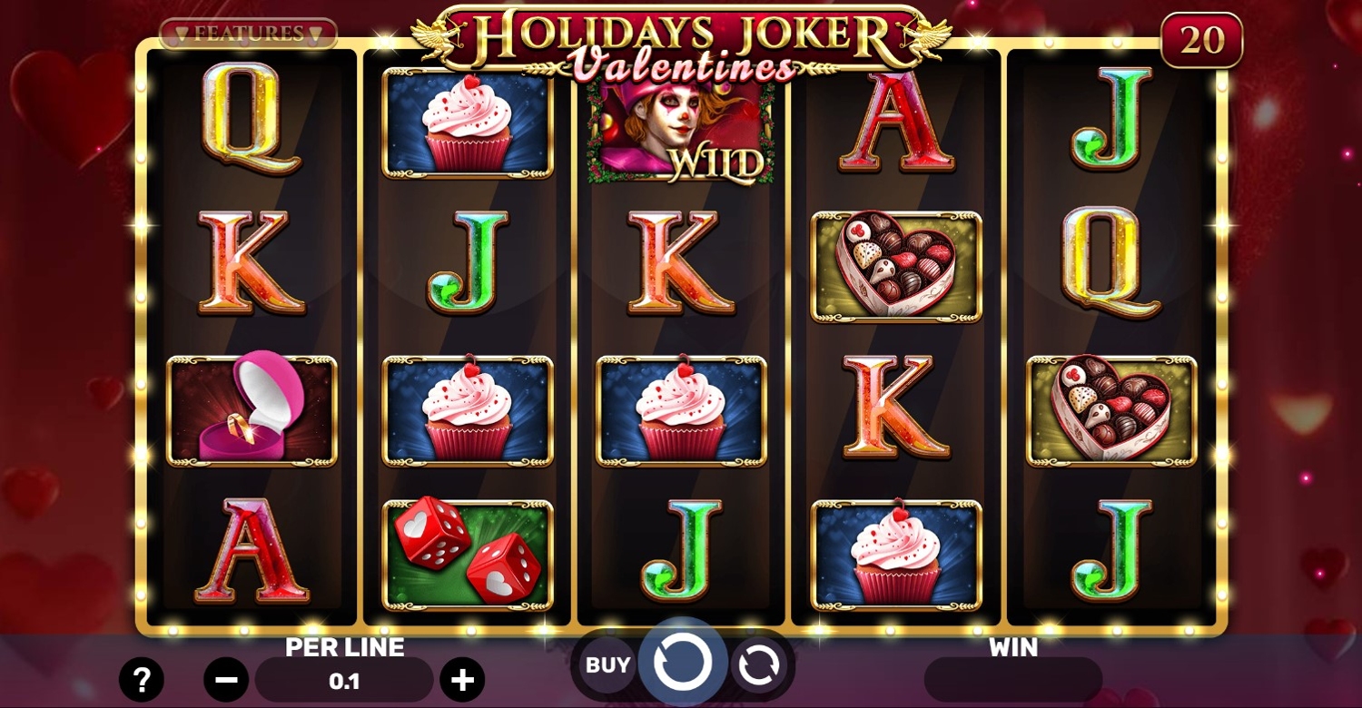 Holidays Joker - Valentines Slot Gameplay