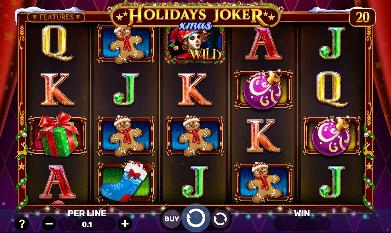 Holidays Joker - Xmas Slot Gameplay