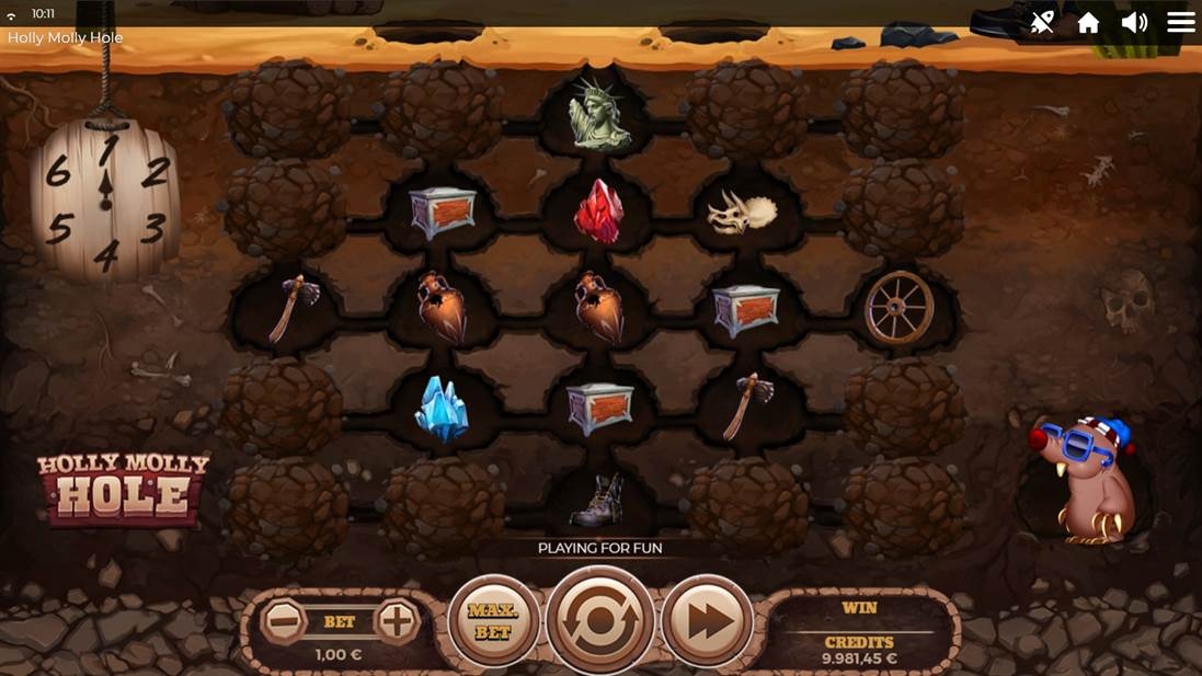 Holly Molly Hole Slot Gameplay
