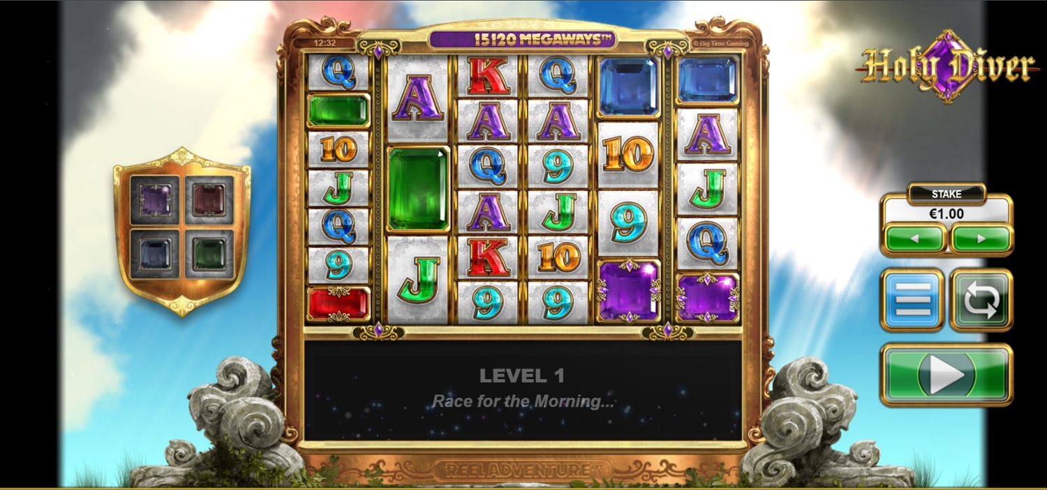 Holy Diver Slot Gameplay