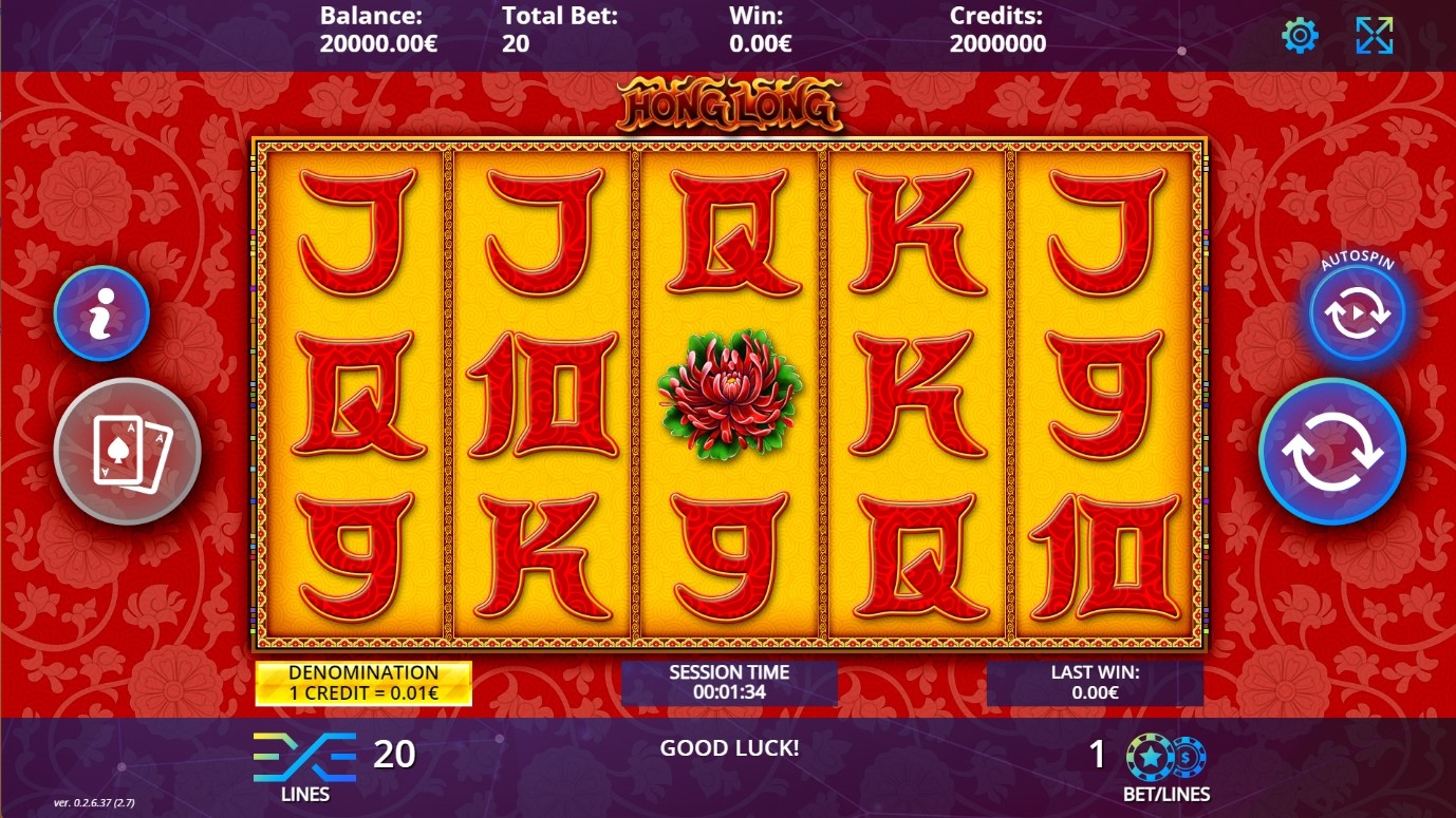 Hong Long Slot Gameplay