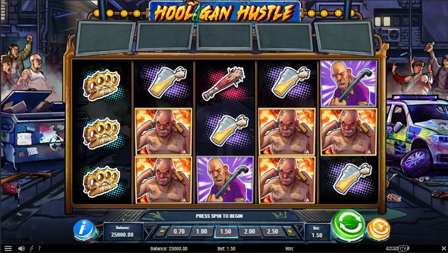 Hooligan Hustle Slot Gameplay