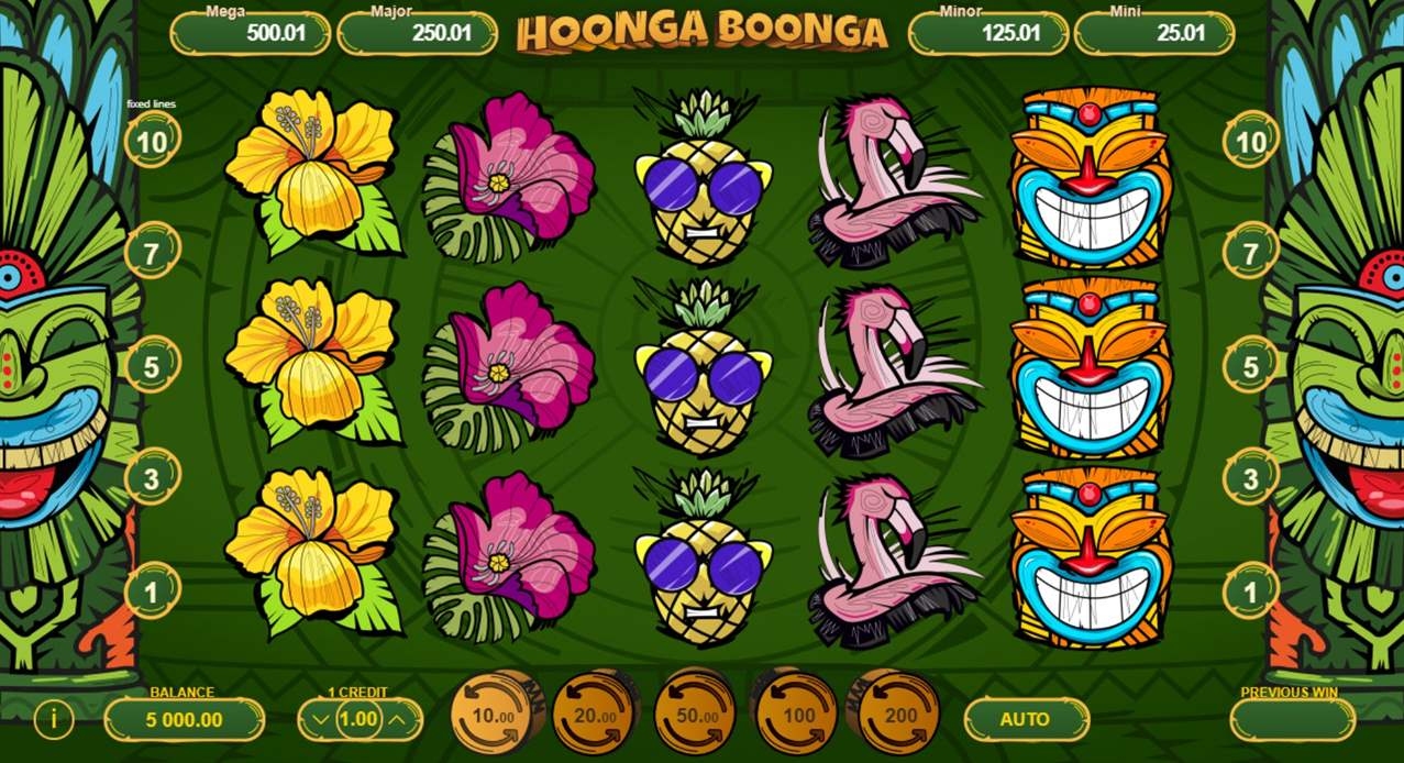 Hoonga Boonga Slot Gameplay