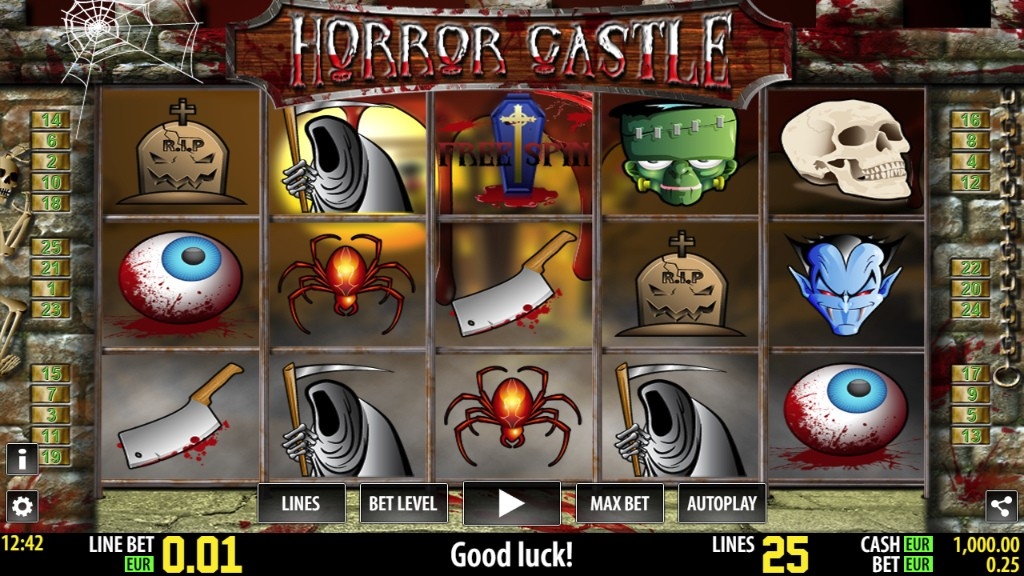 Horror Castle Slot Gameplay
