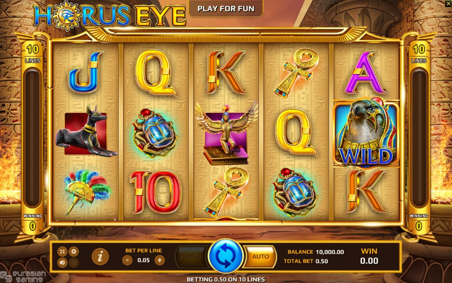 Horus Eye Slot Gameplay