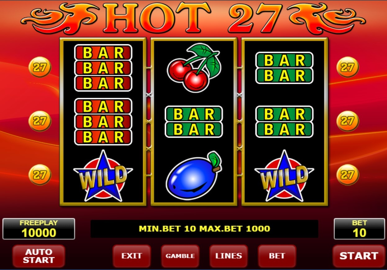 Hot 27 Slot Gameplay