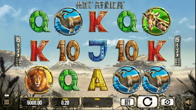 Hot Africa Slot Gameplay