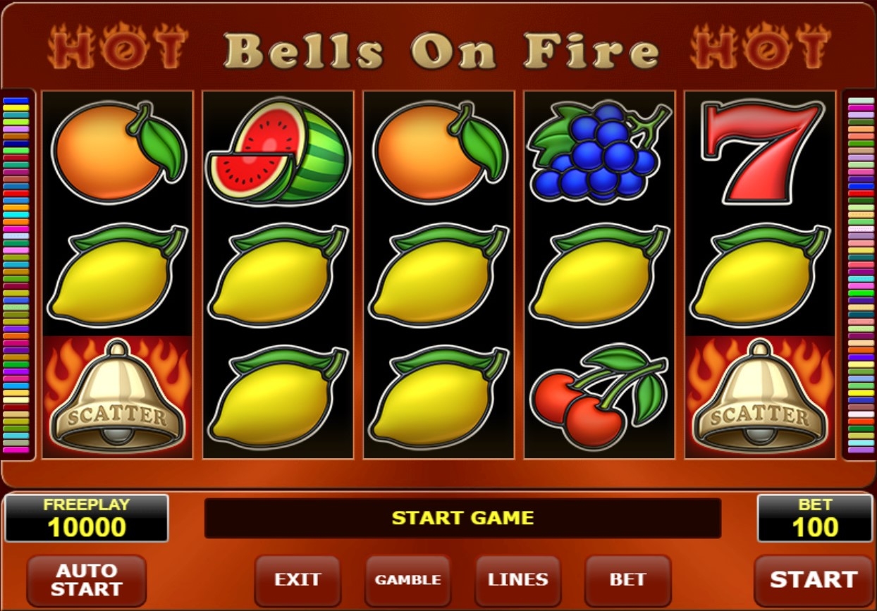 Hot Bells on Fire Slot Gameplay