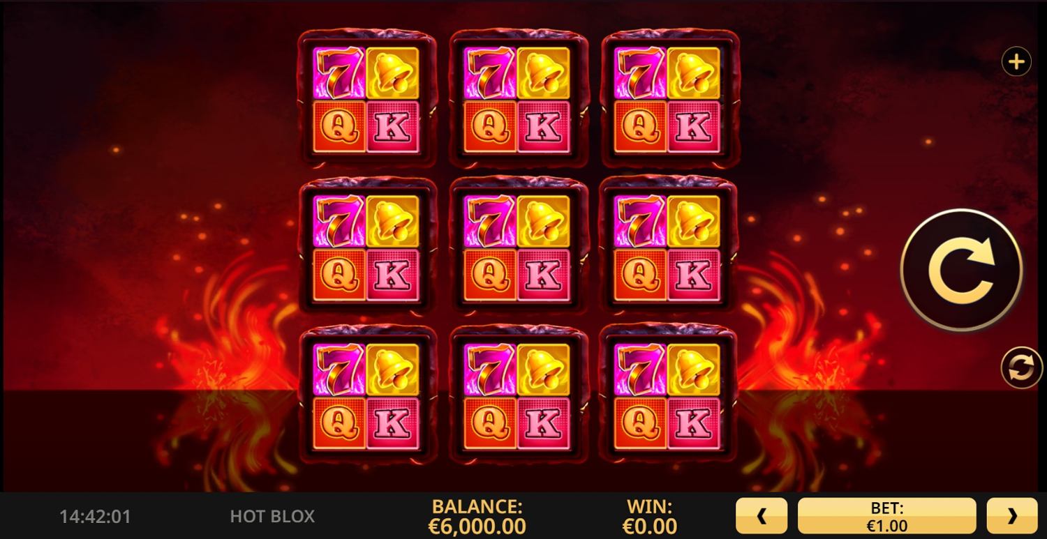 Hot Blox Slot Gameplay