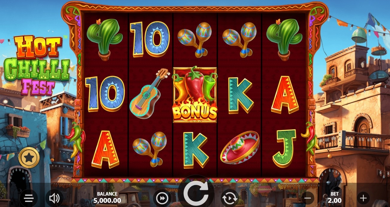 Hot Chilli Fest Slot Gameplay