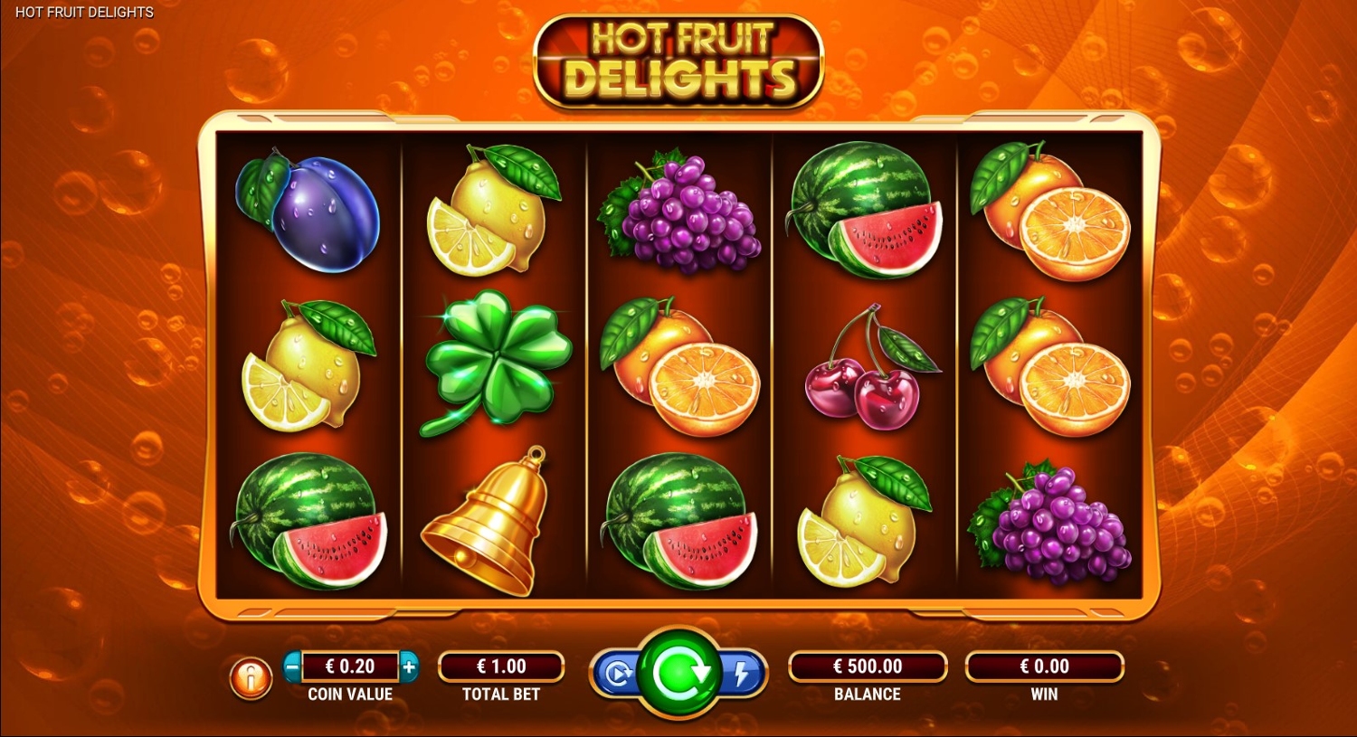 Hot Fruit Delights Slot Gameplay