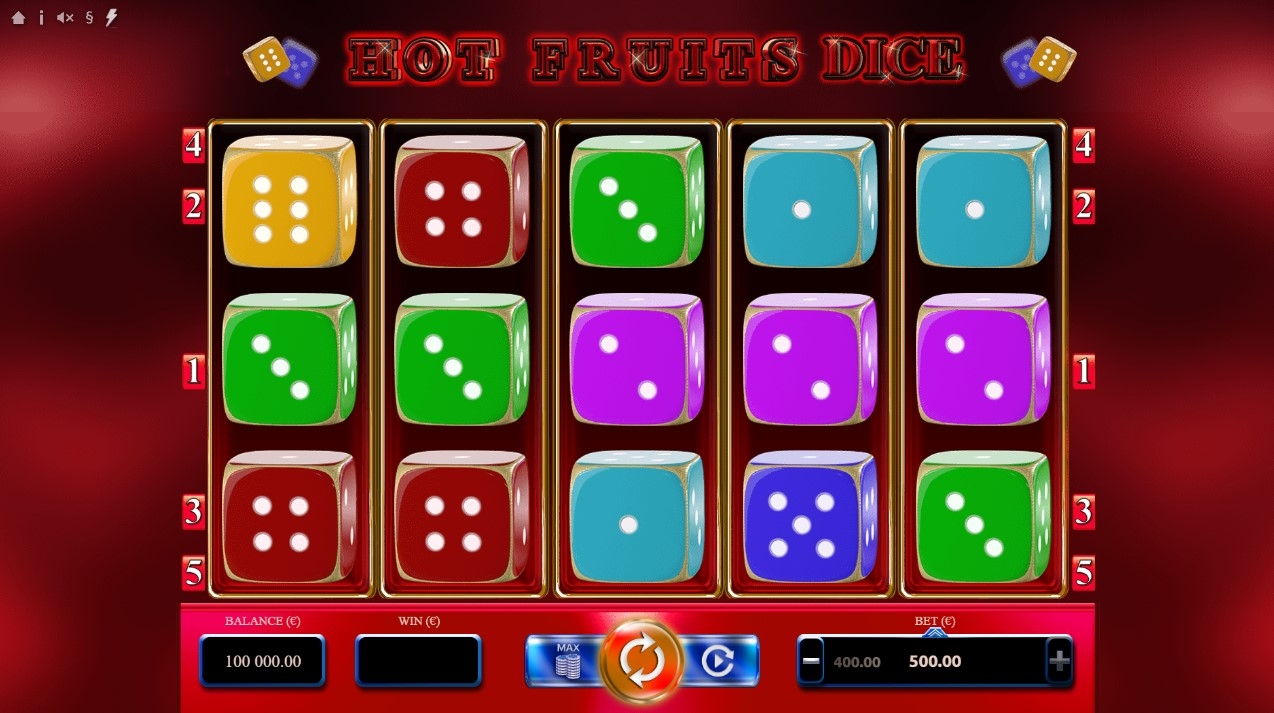 Hot Fruits Dice Slot Gameplay