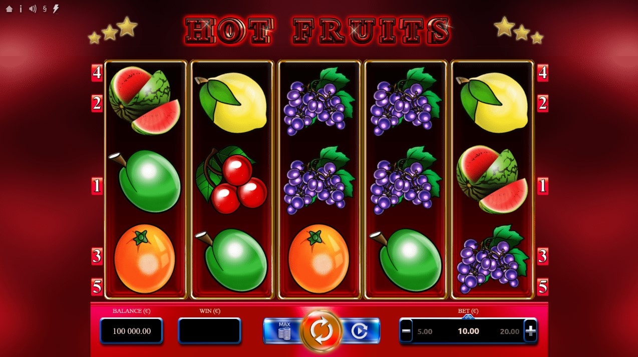 Hot Fruits (Kajot) Slot Gameplay