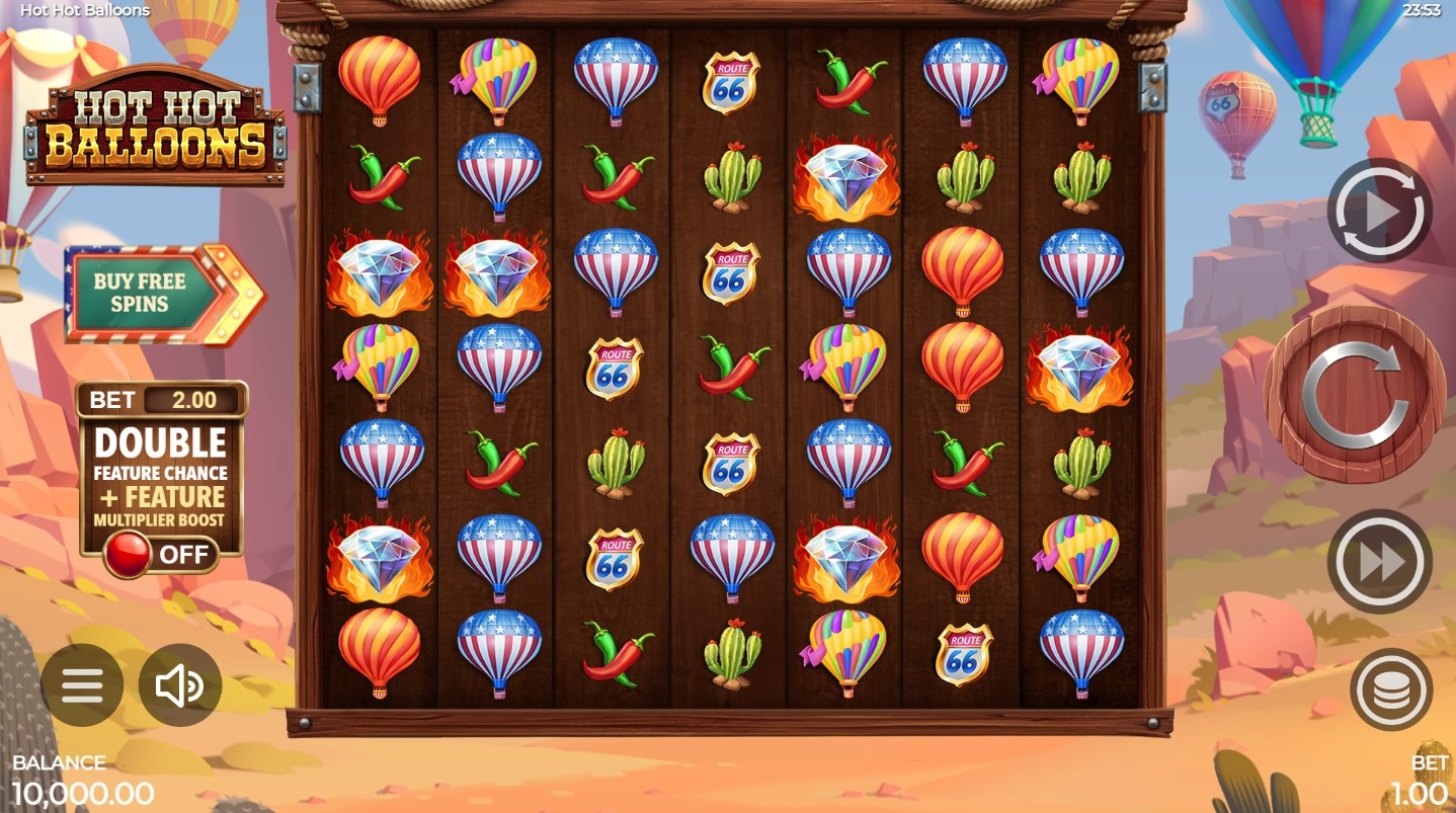 Hot Hot Balloons Slot Gameplay