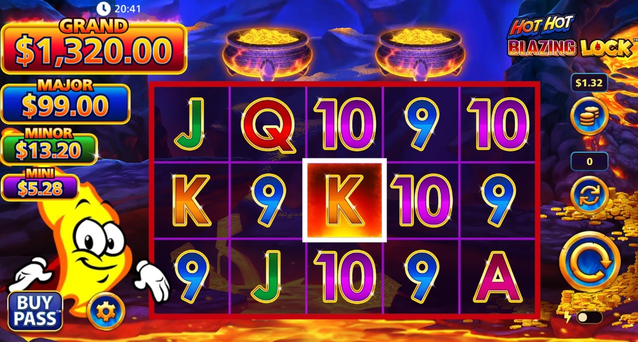 Hot Hot Blazing Lock Slot Gameplay