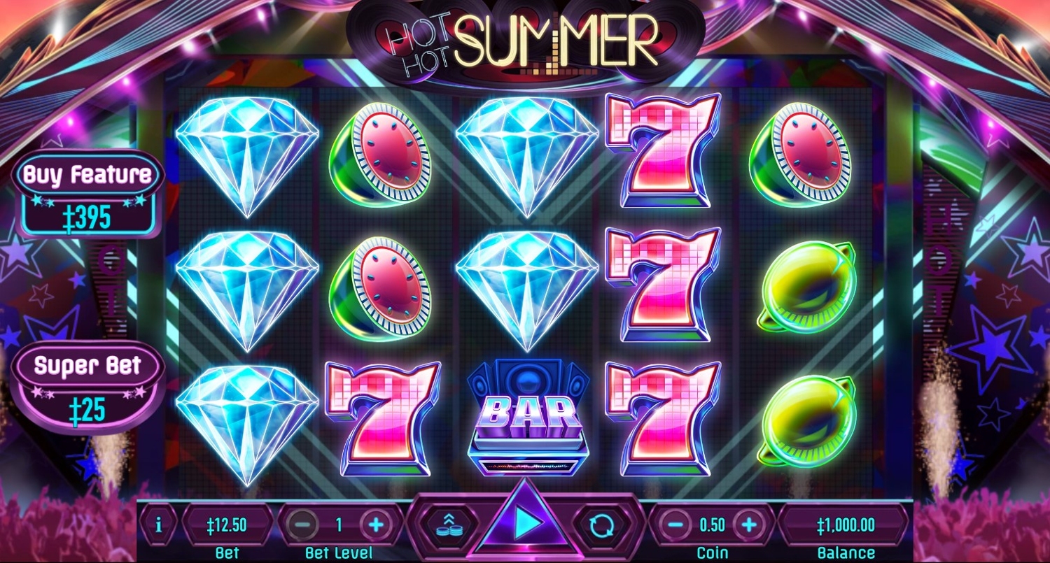 Hot Hot Summer Slot Gameplay