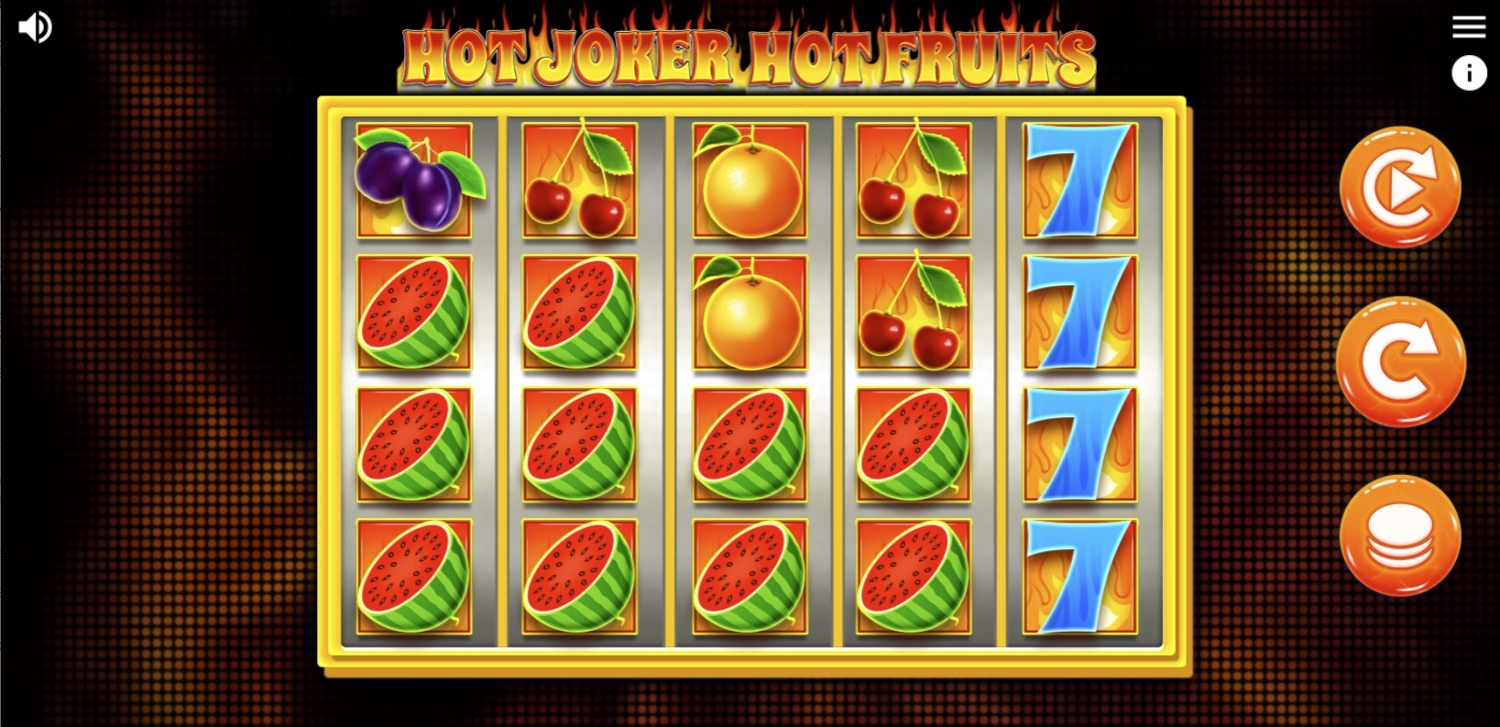 Hot Joker, Hot Fruits Slot Gameplay