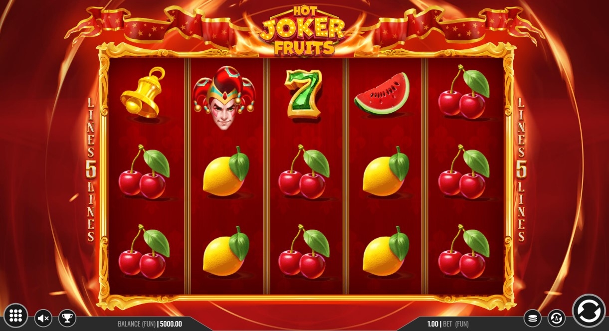 Hot Joker Fruits Slot Gameplay