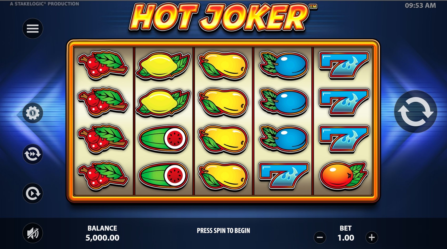Hot Joker Slot Gameplay
