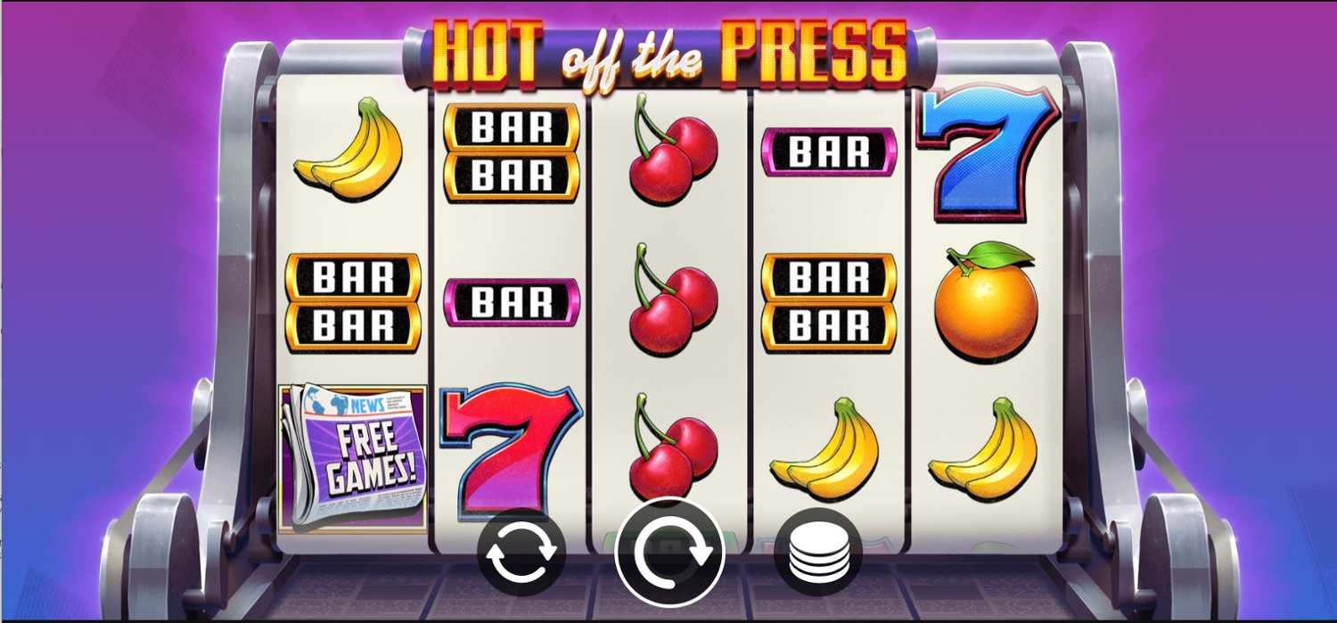 Hot Off The Press Slot Gameplay