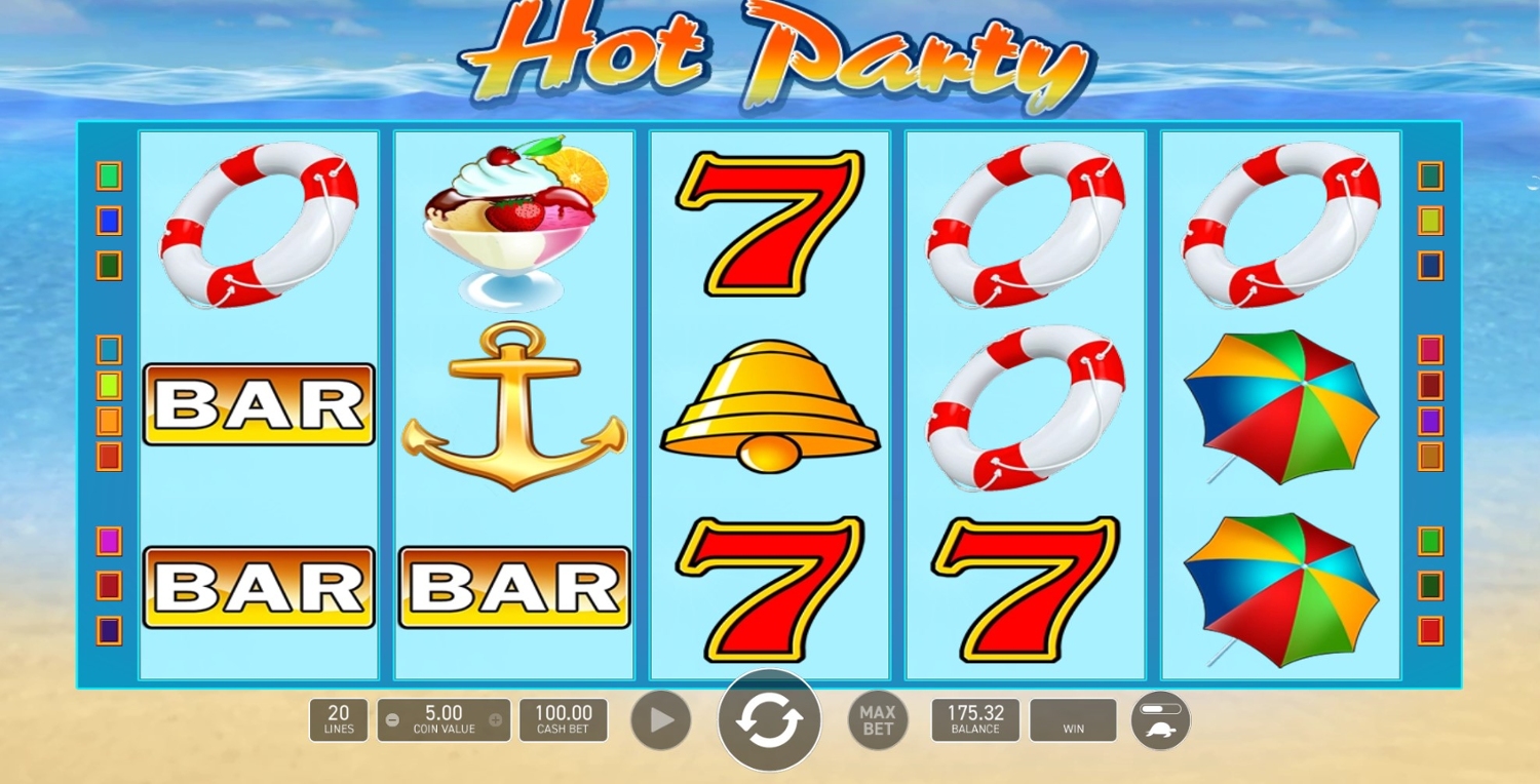 Hot Party Slot Gameplay