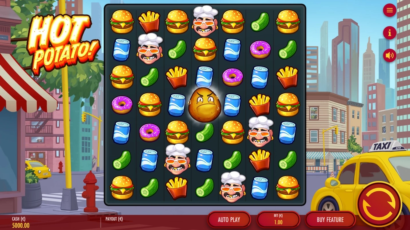 Hot Potato Slot Gameplay