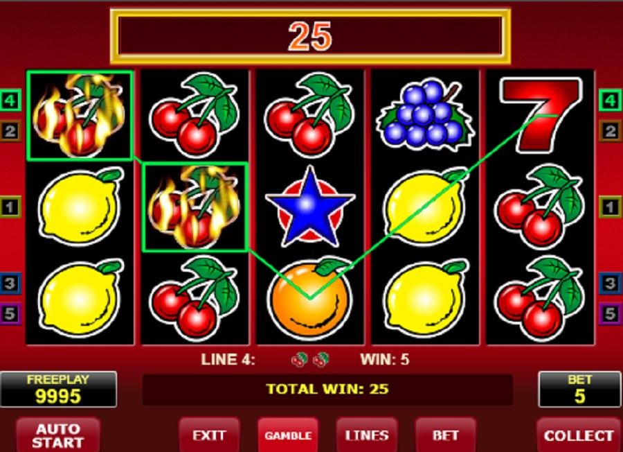 Hot Seven Dice Slot Gameplay