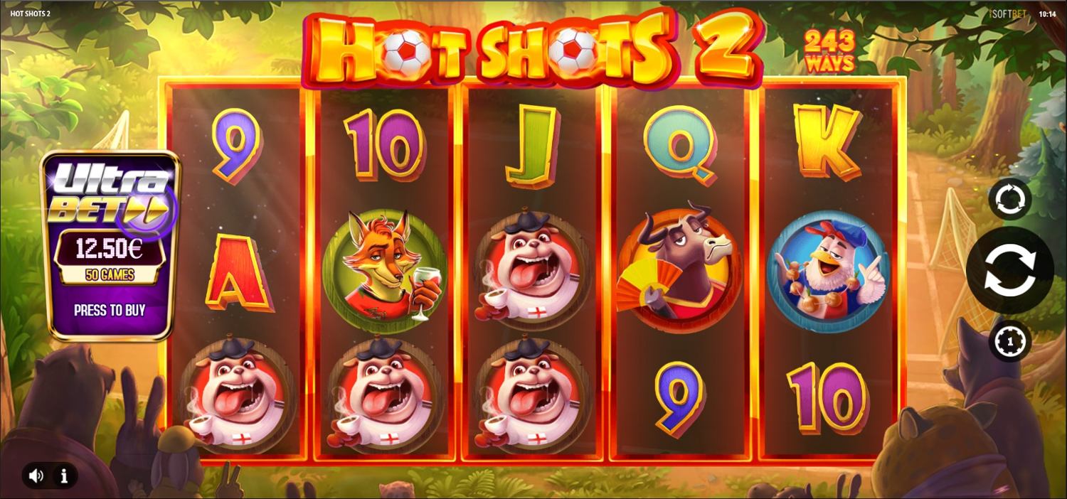 Hot Shots 2 Slot Gameplay
