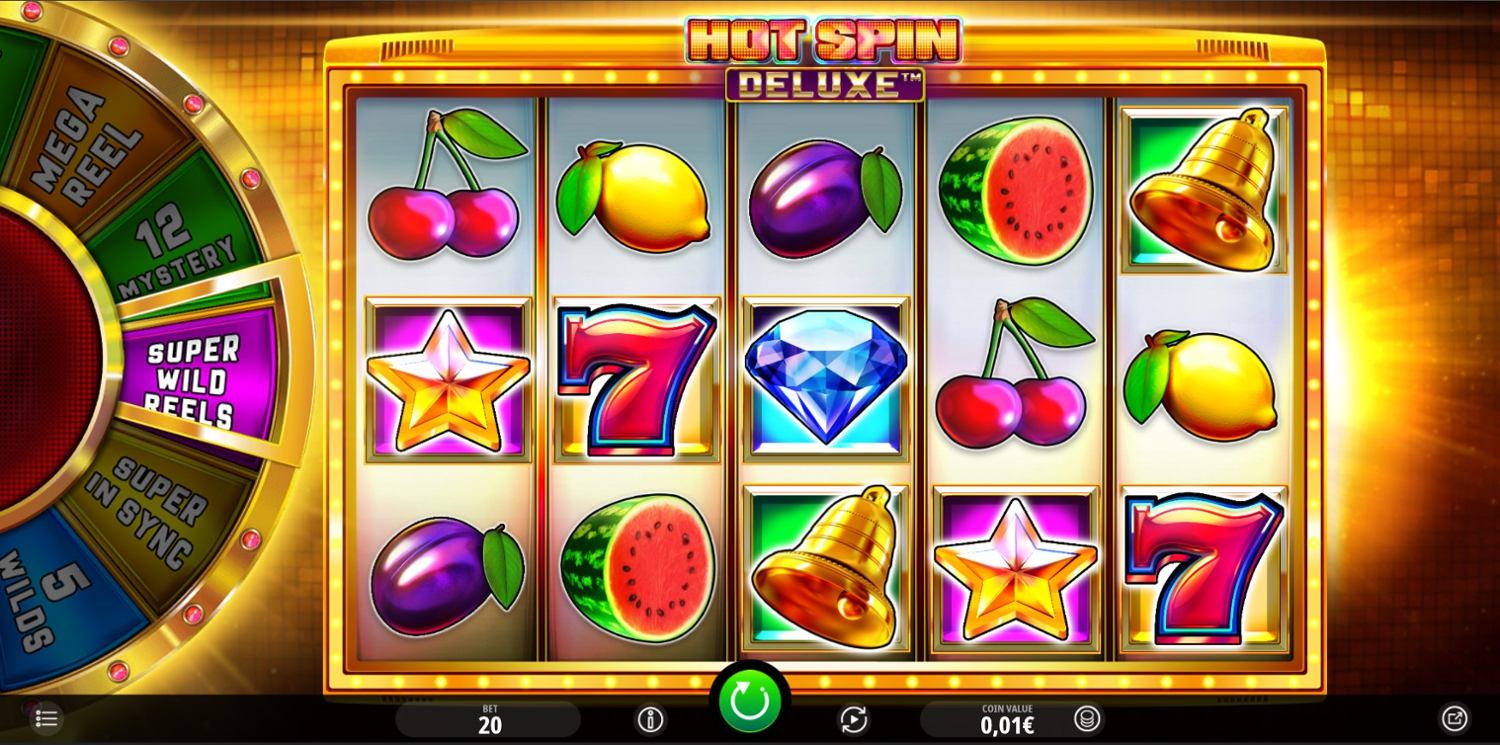 Hot Spin Deluxe Slot Gameplay