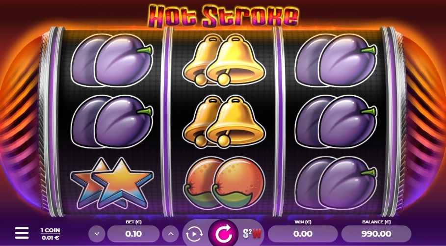 Hot Stroke Slot Gameplay