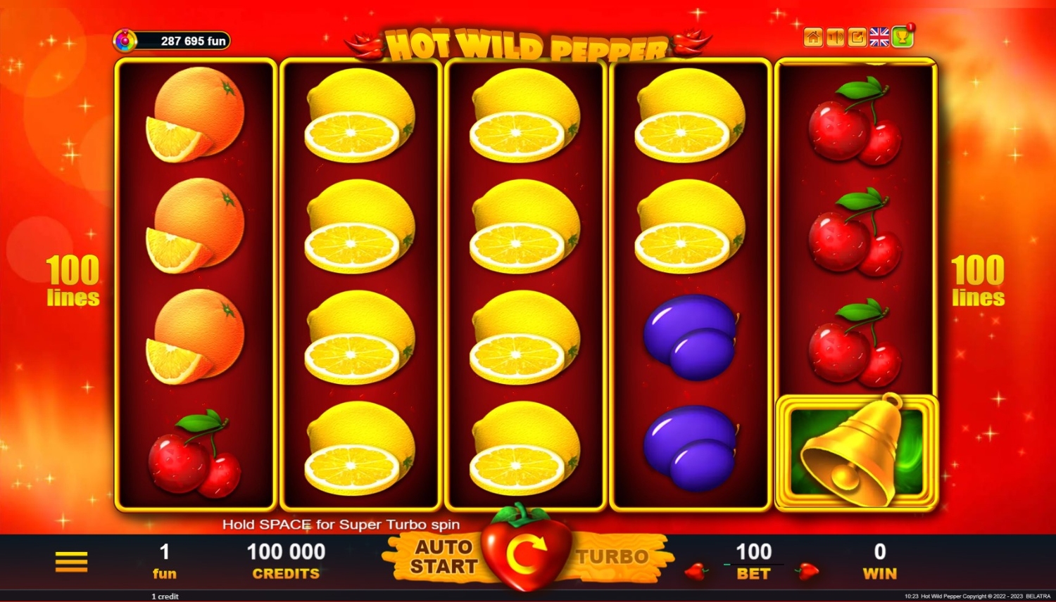Hot Wild Pepper Slot Gameplay