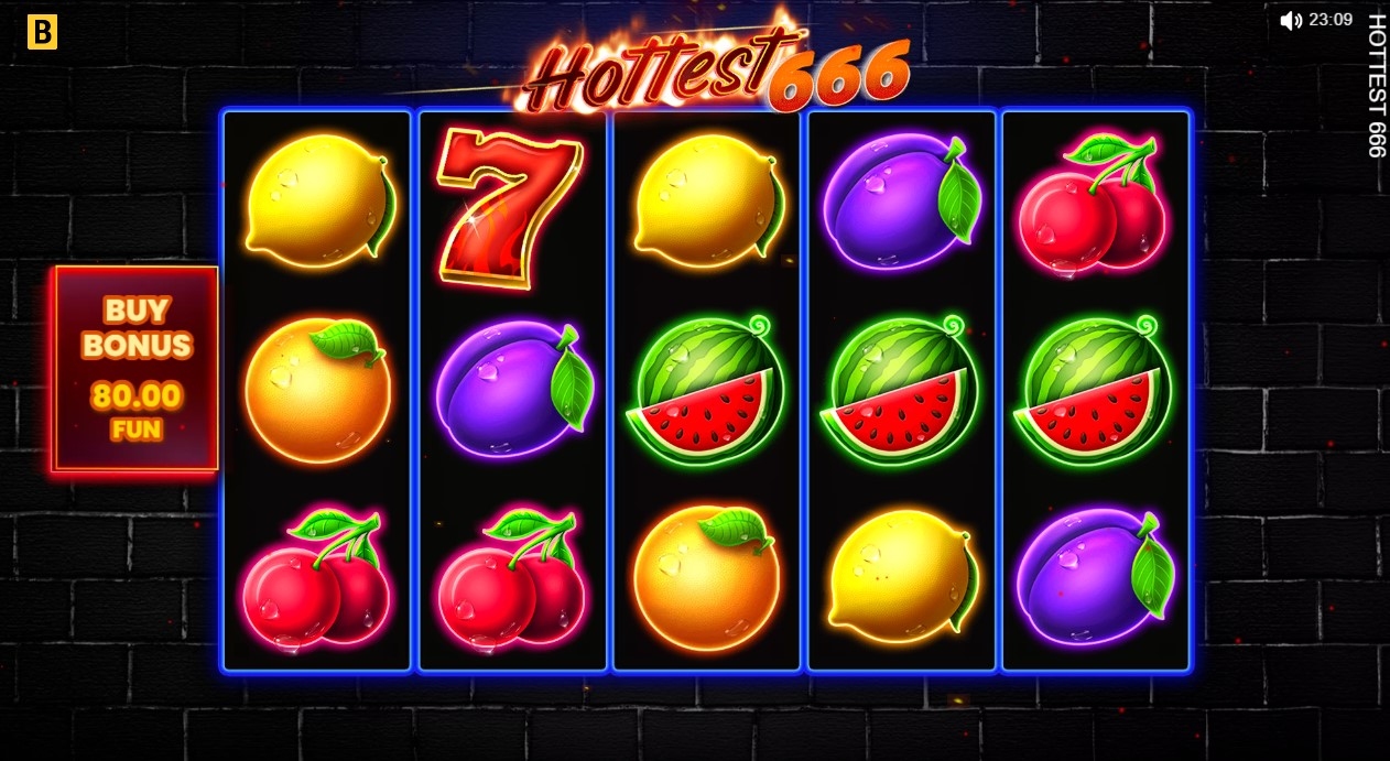 Hottest 666 Slot Gameplay
