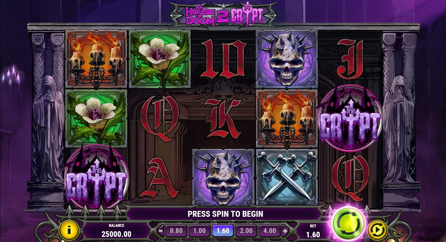 House of Doom 2: The Crypt Slot Gameplay