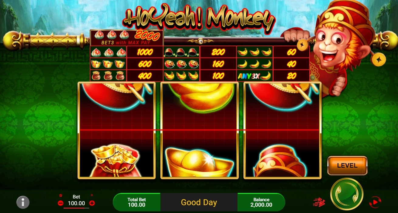 Hoyeah! Monkey Slot Gameplay