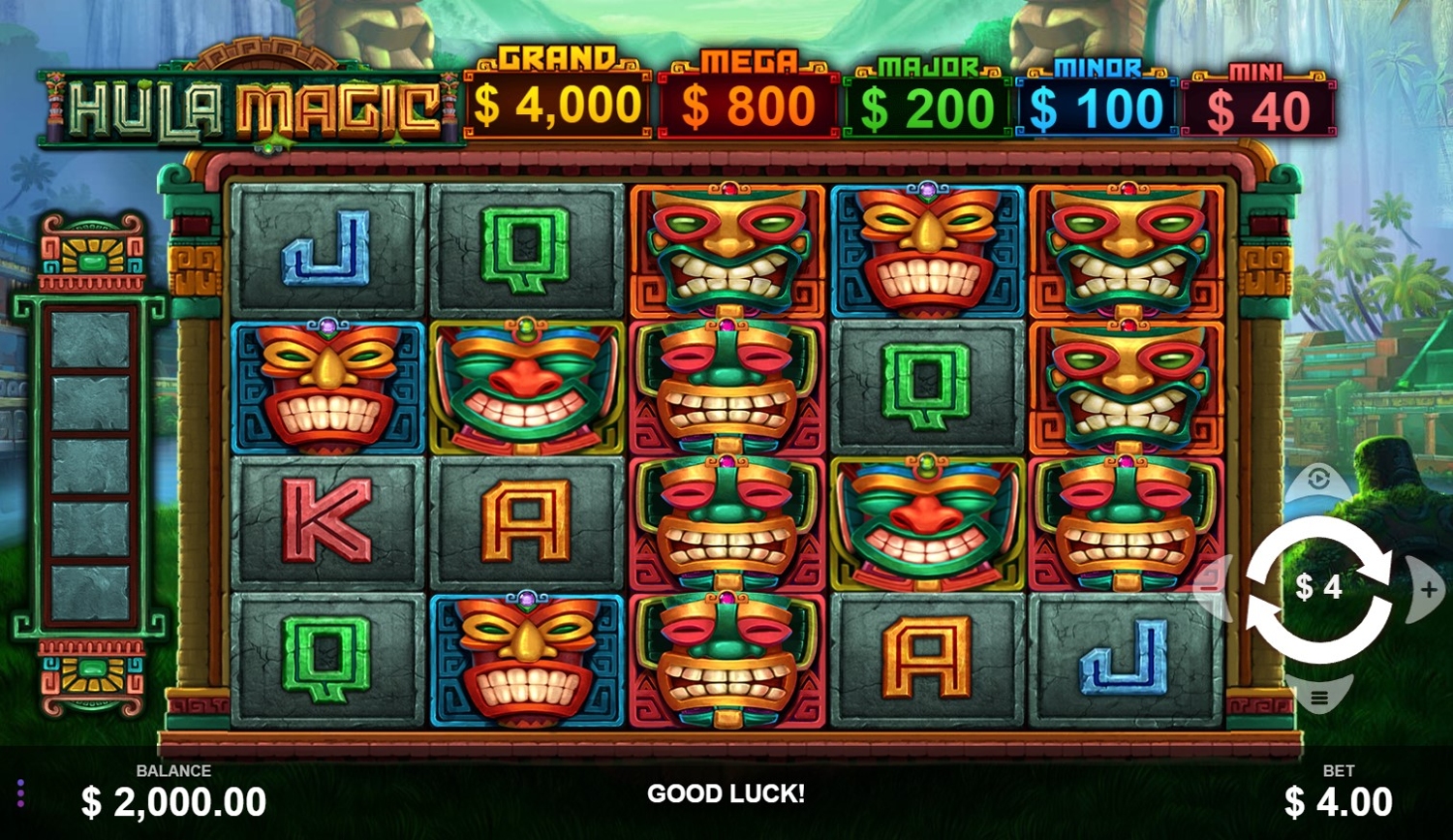Hula Magic Slot Gameplay