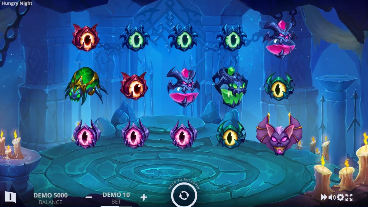 Hungry Night Slot Gameplay