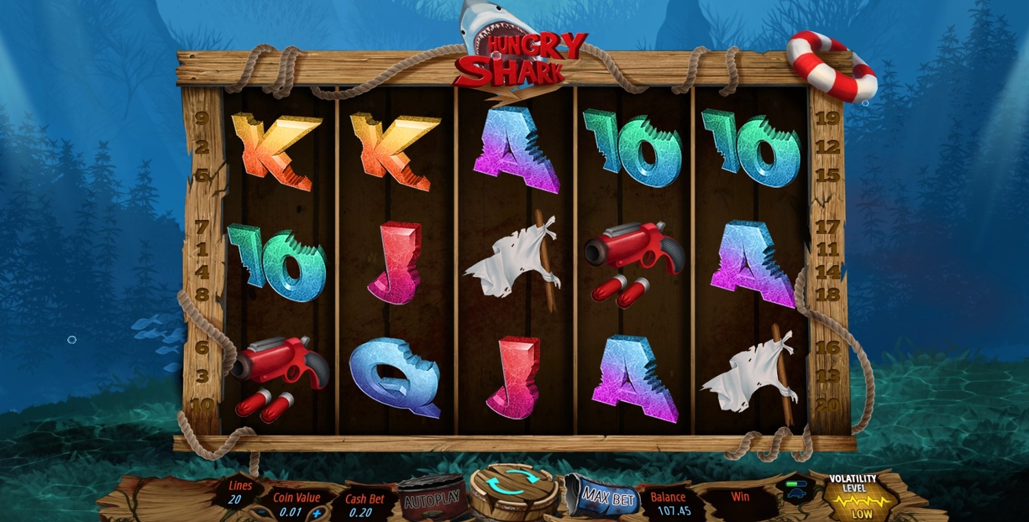 Hungry Shark Slot Gameplay