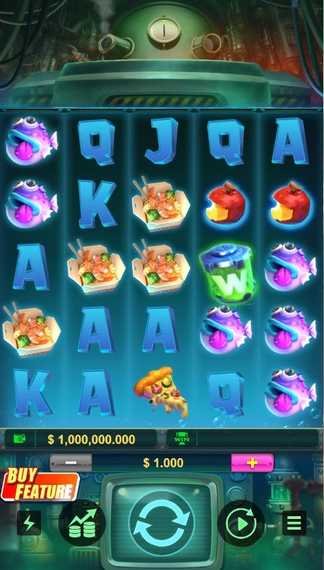 Hungry Slime Slot Gameplay