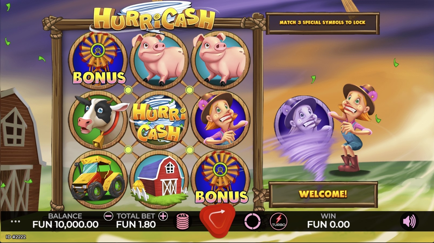Hurricash Slot Gameplay