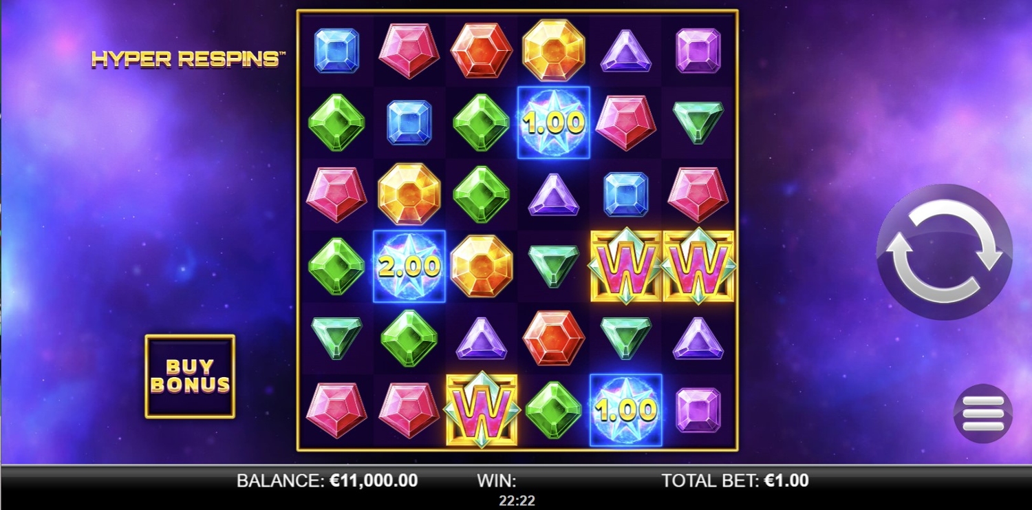 Hyper Respins Slot Gameplay
