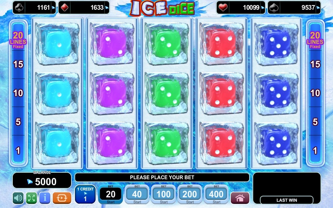 Ice Dice Slot Gameplay