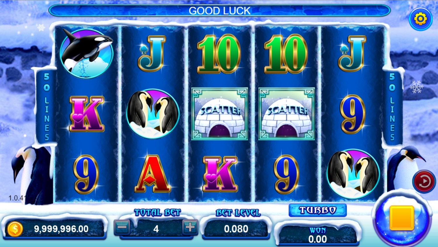 Ice Land Slot Gameplay