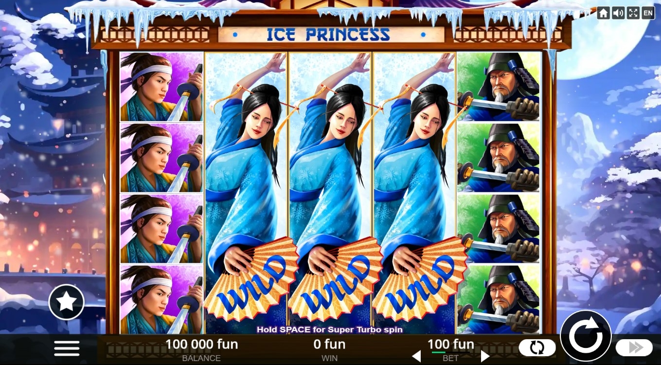 Ice Princess Slot Gameplay