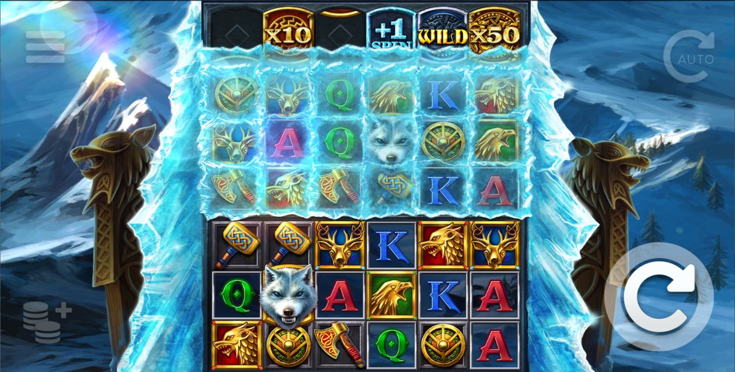 Ice Wolf Slot Gameplay