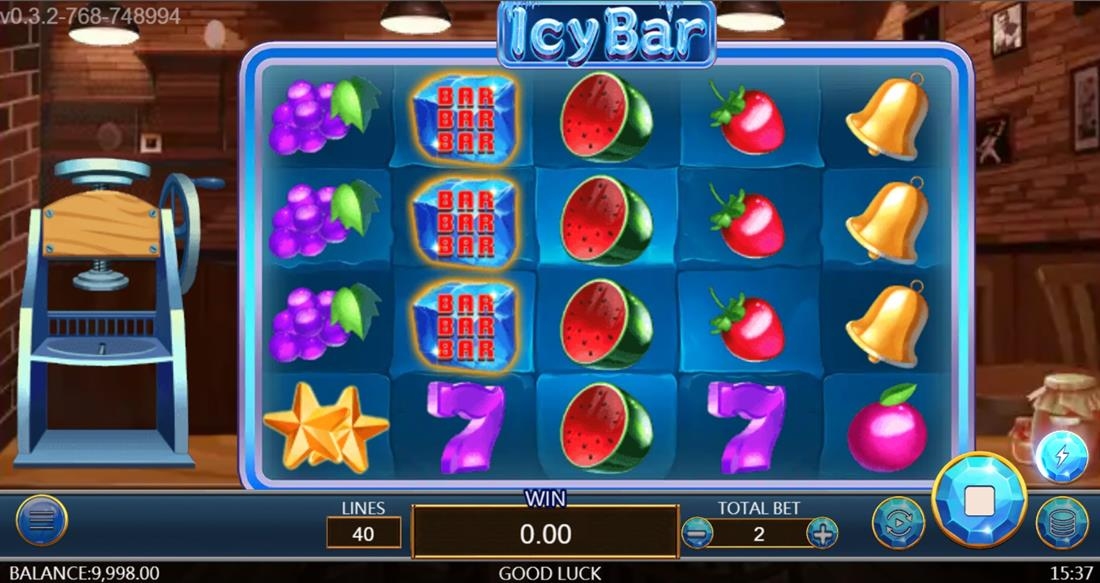 Icy Bar Slot Gameplay
