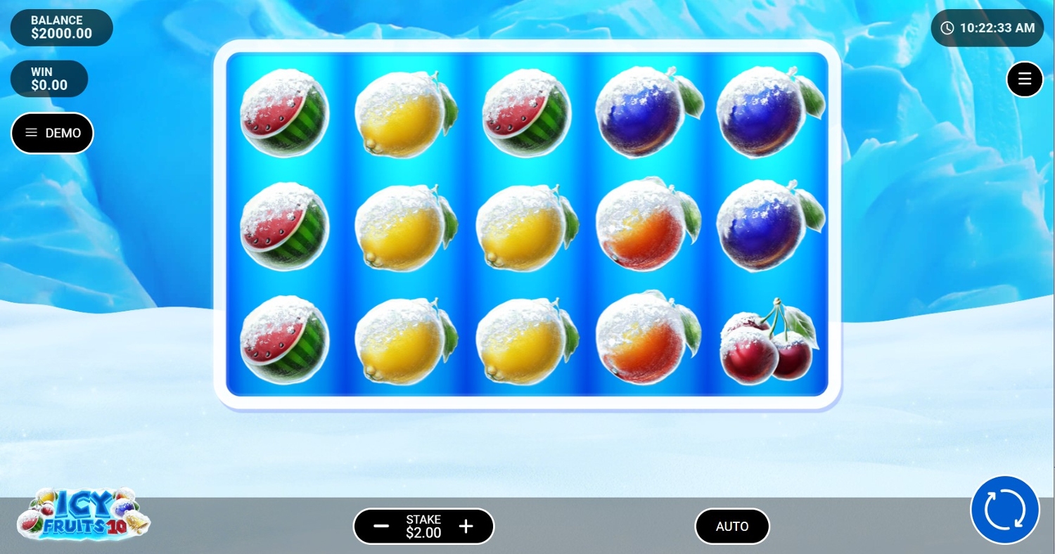 Icy Fruits 10 Slot Gameplay